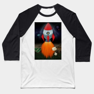 Camp Rocket Baseball T-Shirt